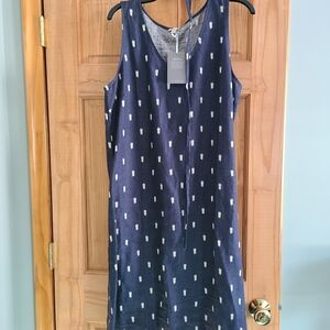 Garnet Hill Essential Linen Tank Dress